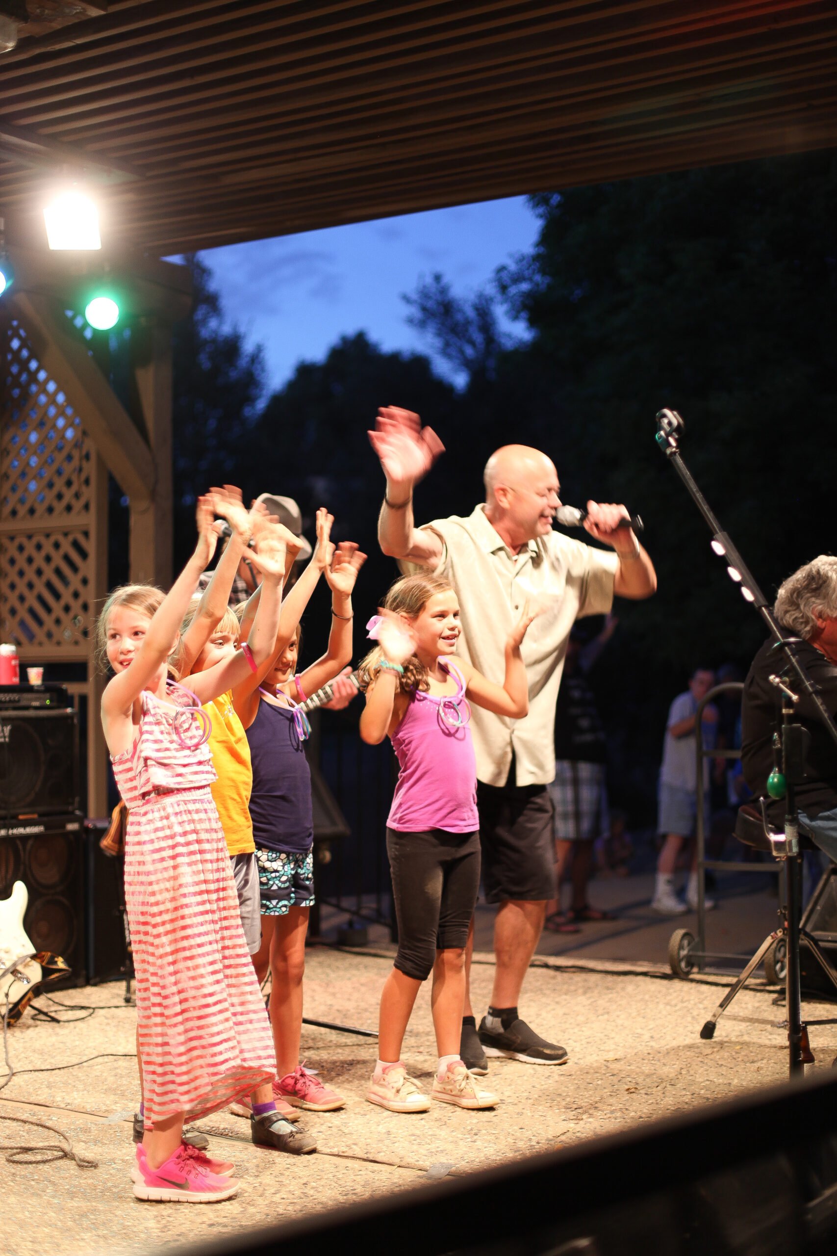 Public Eye performs at "Concert in the Park" (Pleasanton) Double Time